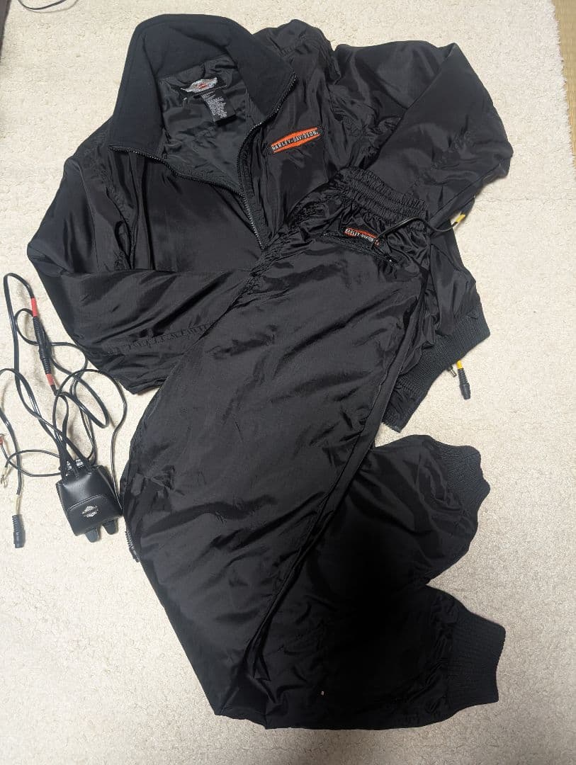 【美品】ハーレー正規品 電熱ジャケット＆パンツセット （サーモスタット付）