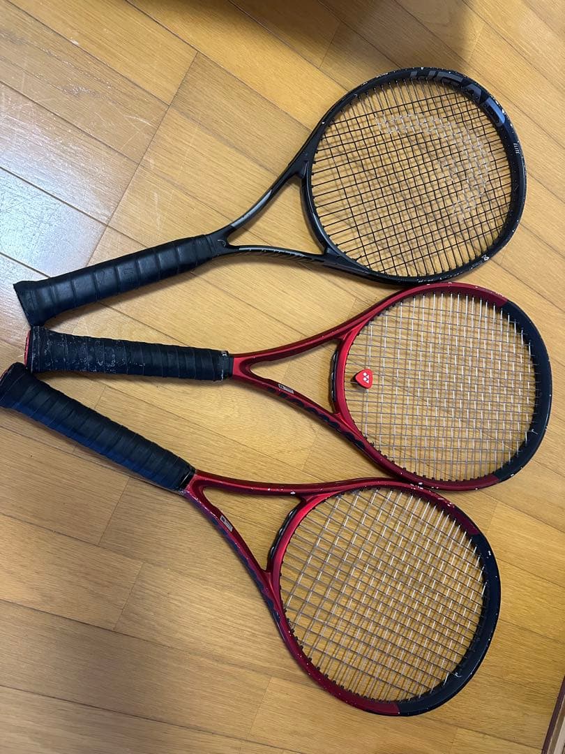 テニスラケット 3本セット