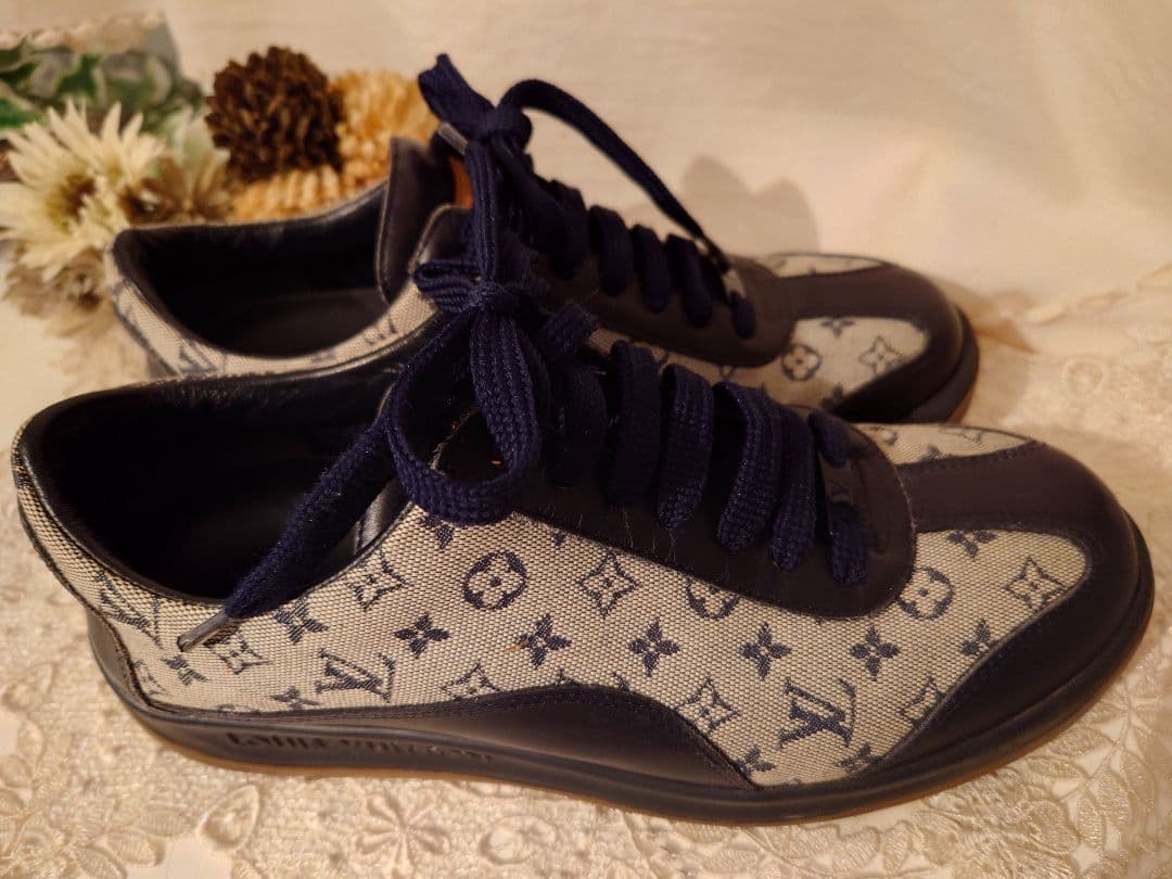 ルイ・ヴィトン モノグラムスニーカー ブラック