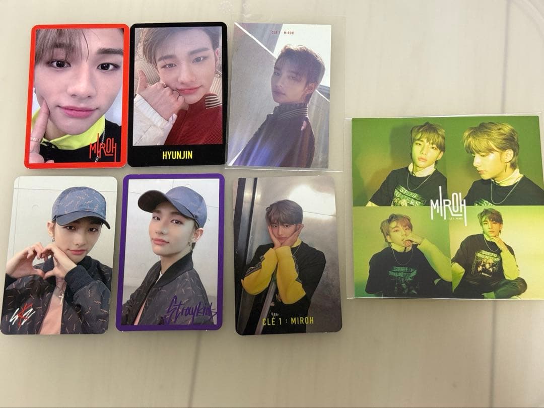 stray kids ヒョンジン hyunjin トレカ miroh スキズ