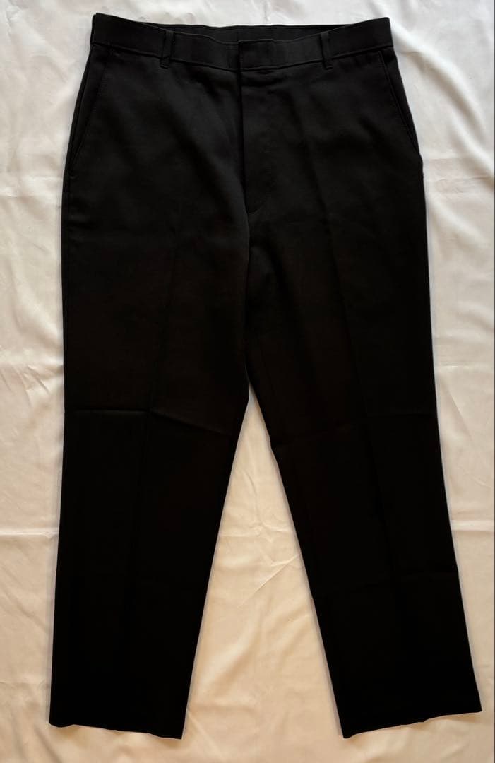 Levi'sアクションスラックス ブラックmade in USA 34×29