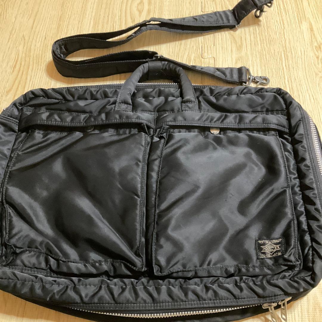 porter タンカー リュック　ブリーフケース　ブラック