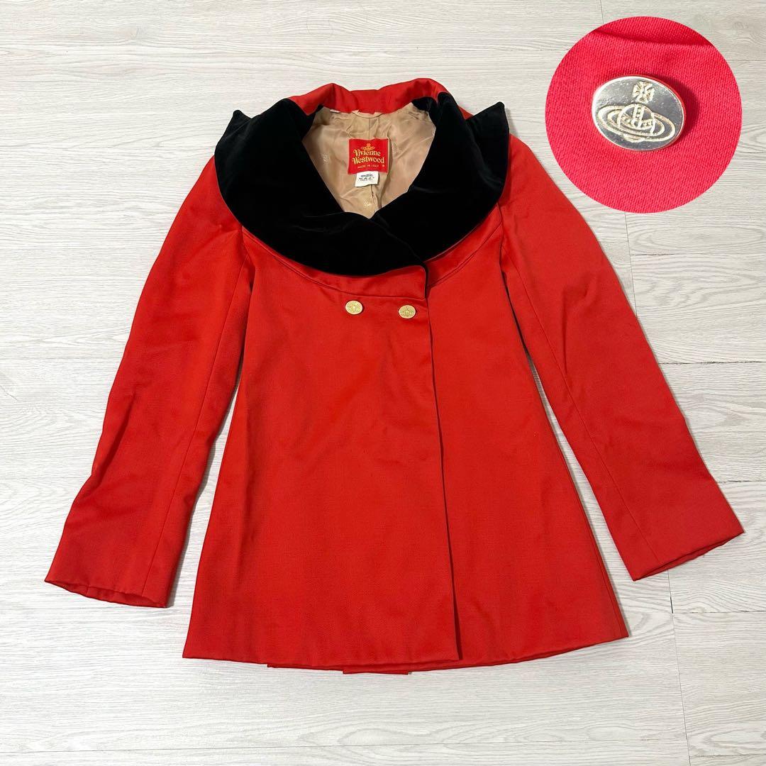 専用 Vivienne Westwood ラブジャケット 金ボタン 赤 ハート